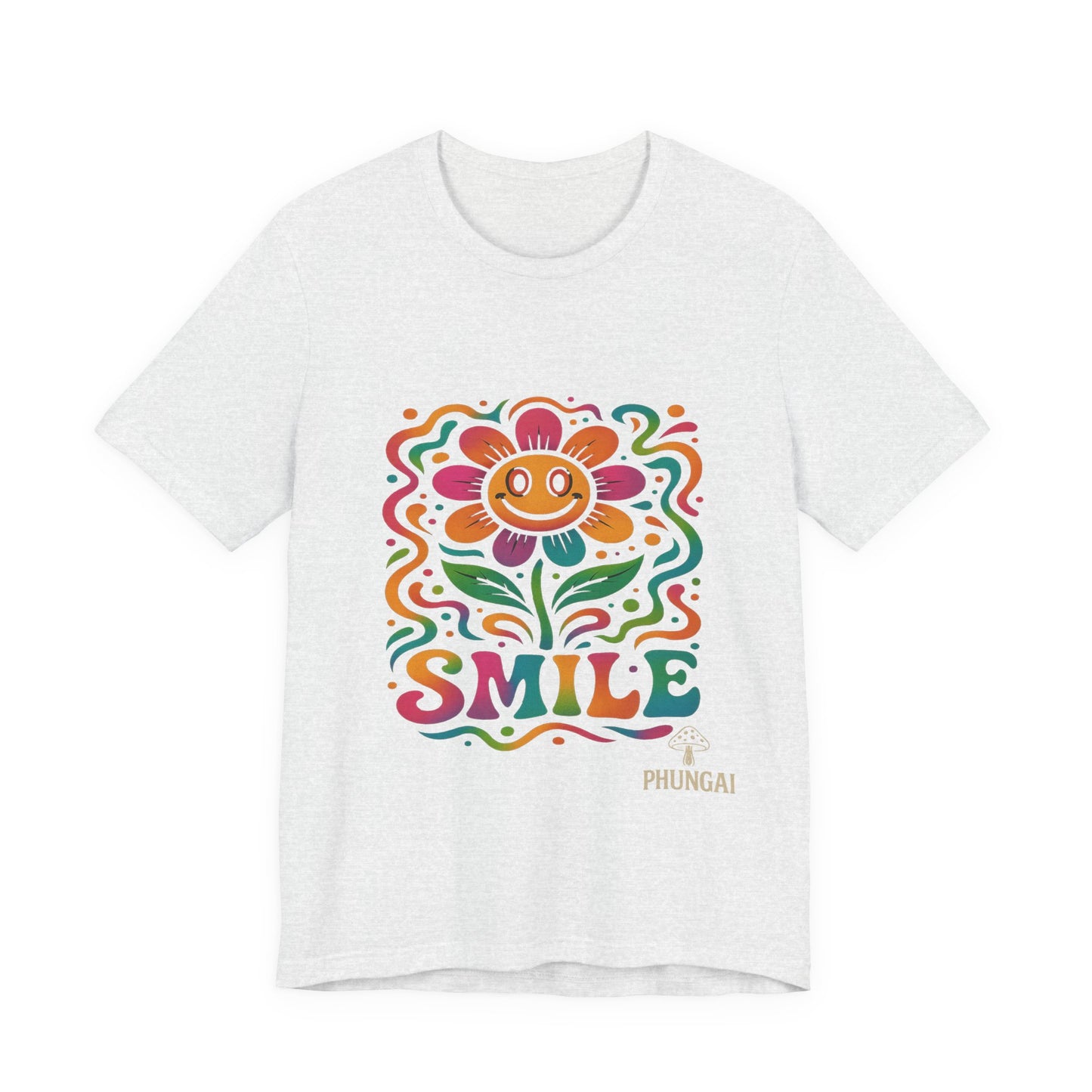 Bright & Cheerful Smile Flower Tee