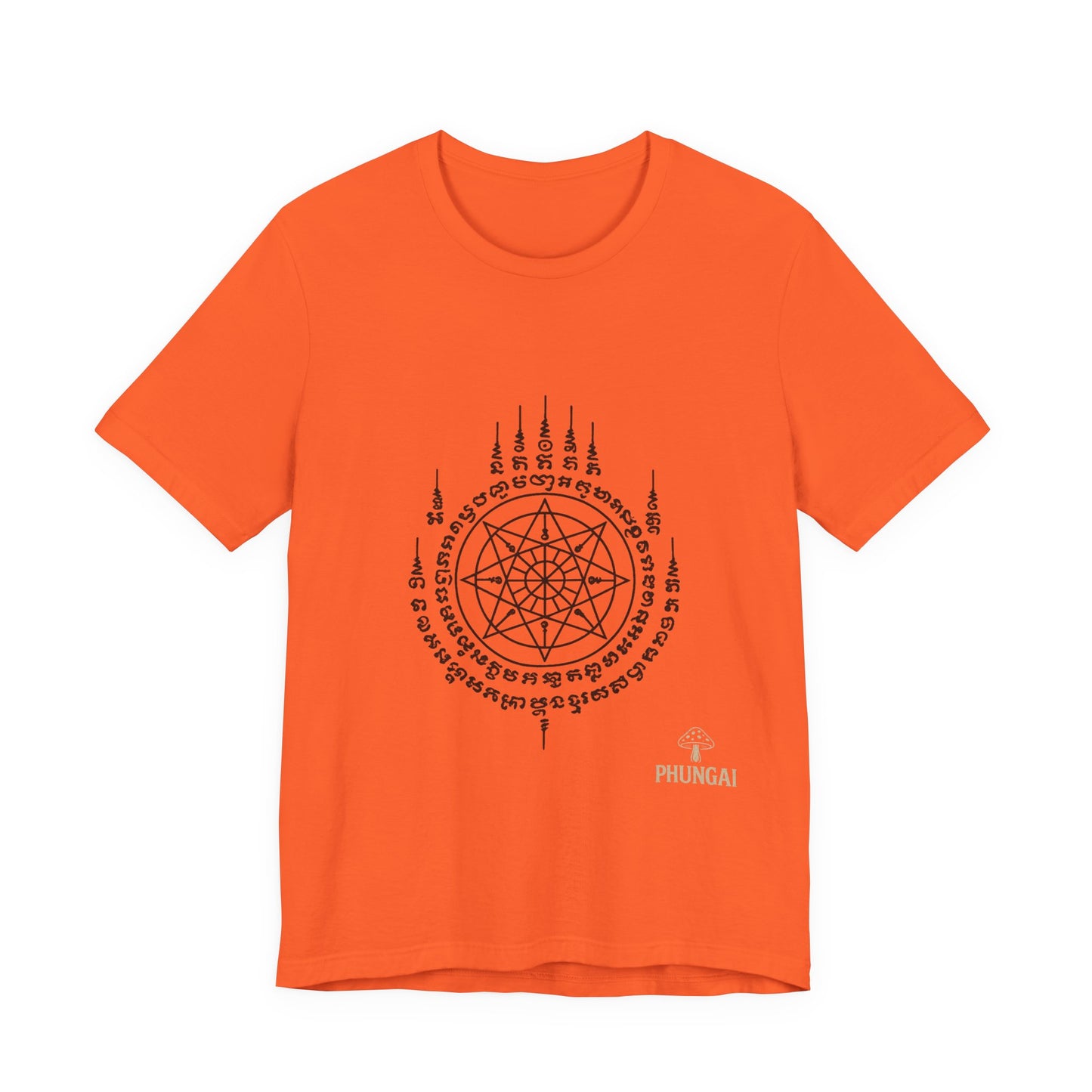 Mystical Pentagram Tee, Unisex Graphic T-Shirt, Boho Style, Occult Fashion, Perfect for Festivals, Everyday Wear, Gift Idea