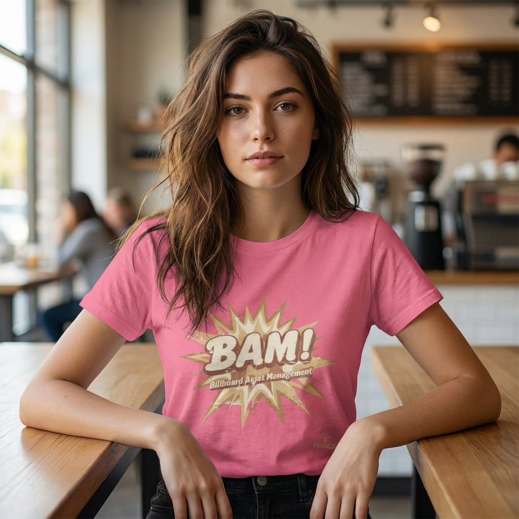 BAM! Real Estate Tee — BUY • SELL • LEASE • INVEST Graphic T-Shirt