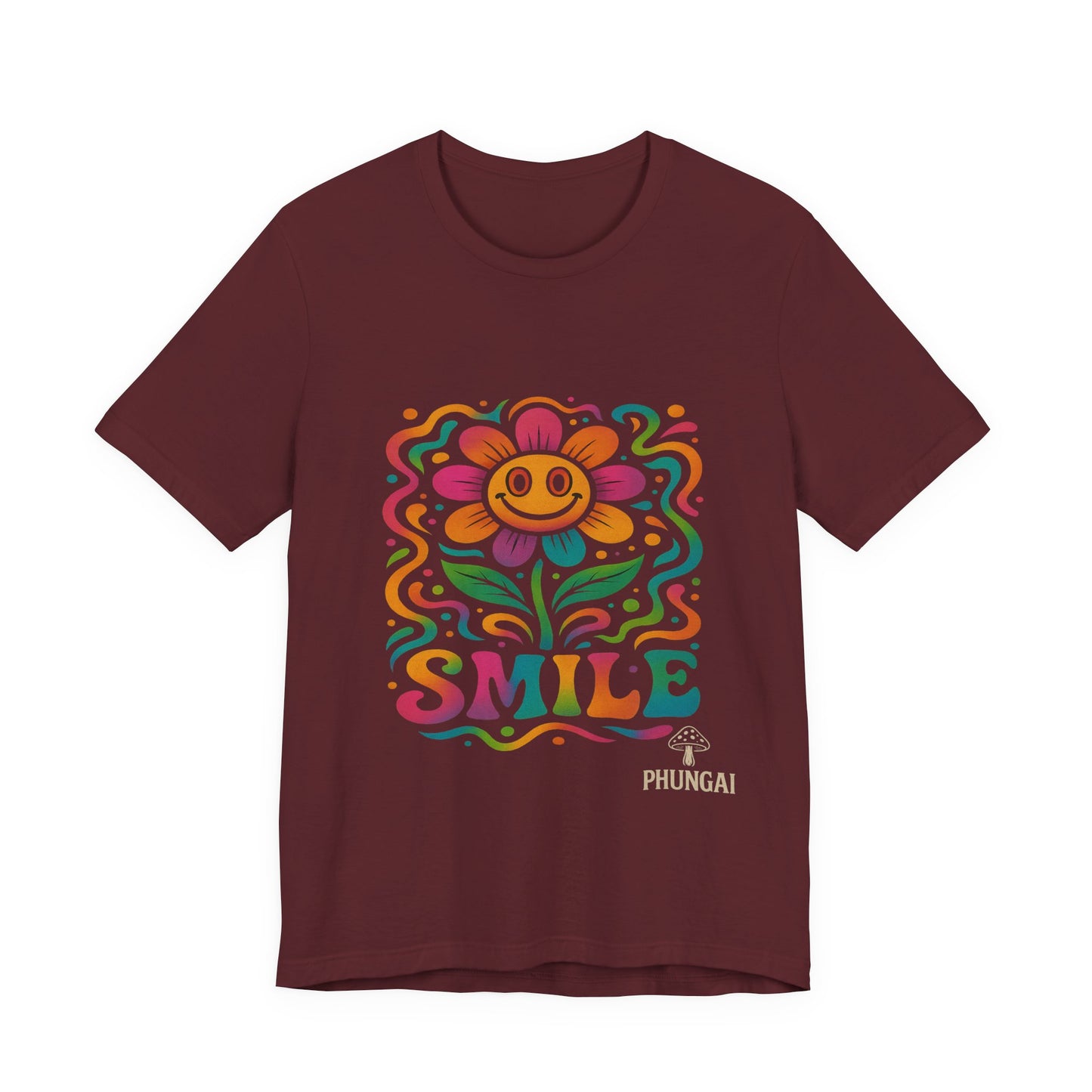 Bright & Cheerful Smile Flower Tee