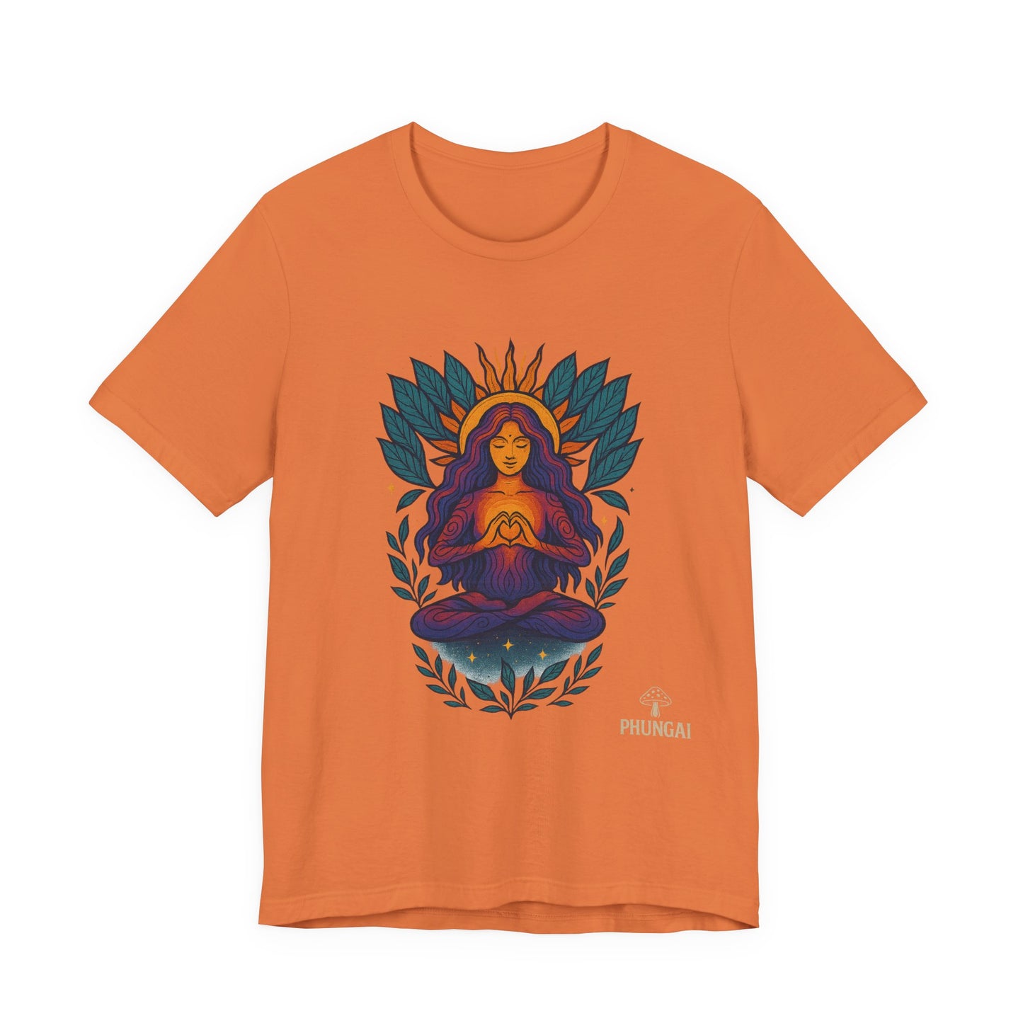 Meditation Goddess Tee | Unisex Spiritual T-Shirt, Yoga Shirt, Mindfulness Top, Gift for Yogis, Boho Style Tee