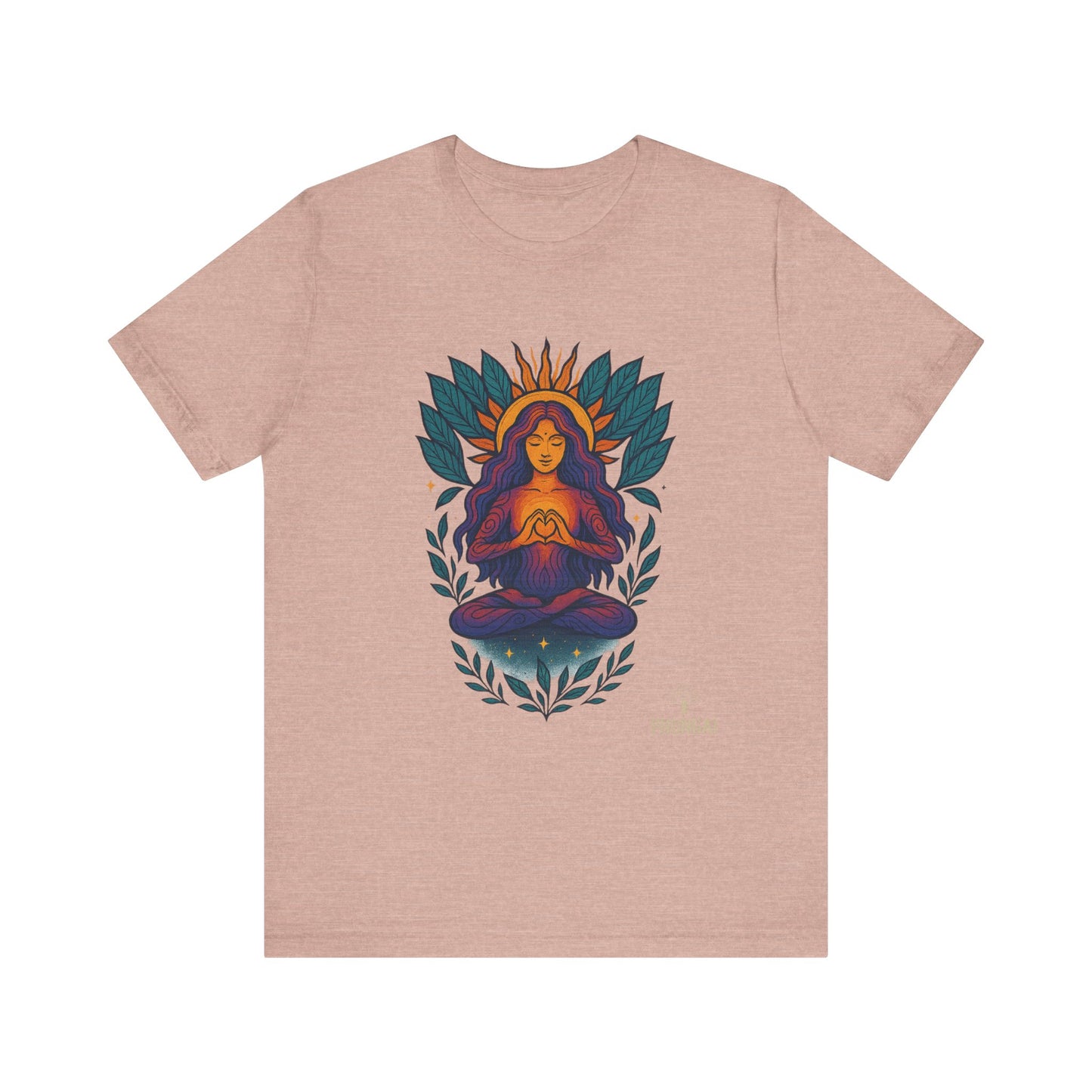 Meditation Goddess Tee | Unisex Spiritual T-Shirt, Yoga Shirt, Mindfulness Top, Gift for Yogis, Boho Style Tee