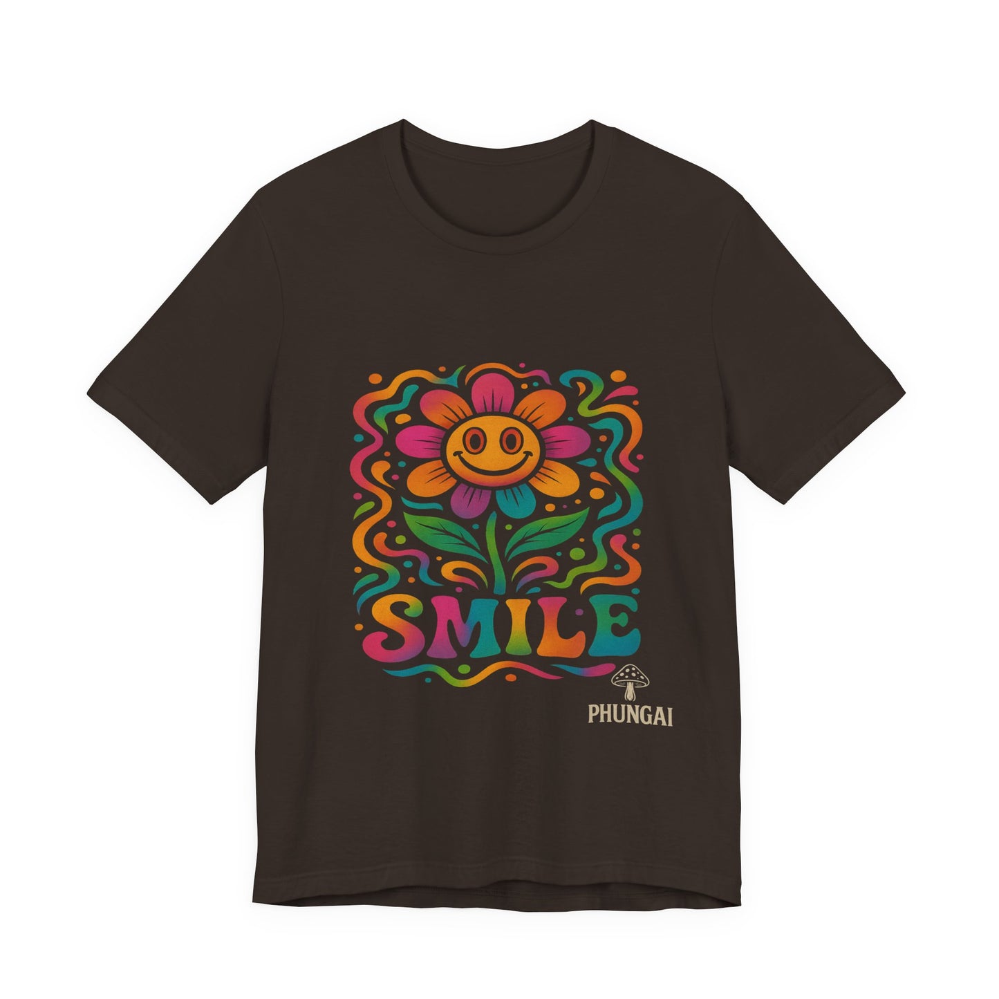 Bright & Cheerful Smile Flower Tee