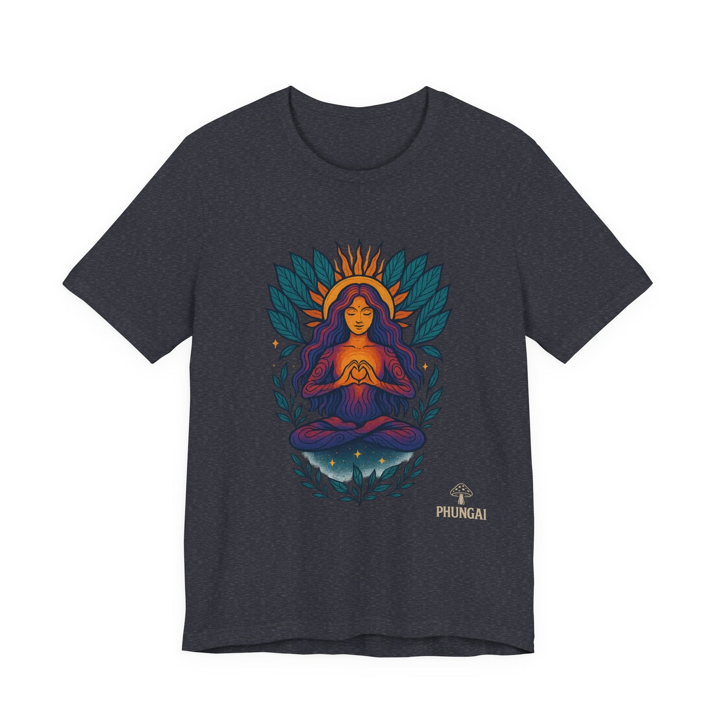 Meditation Goddess Tee | Unisex Spiritual T-Shirt, Yoga Shirt, Mindfulness Top, Gift for Yogis, Boho Style Tee