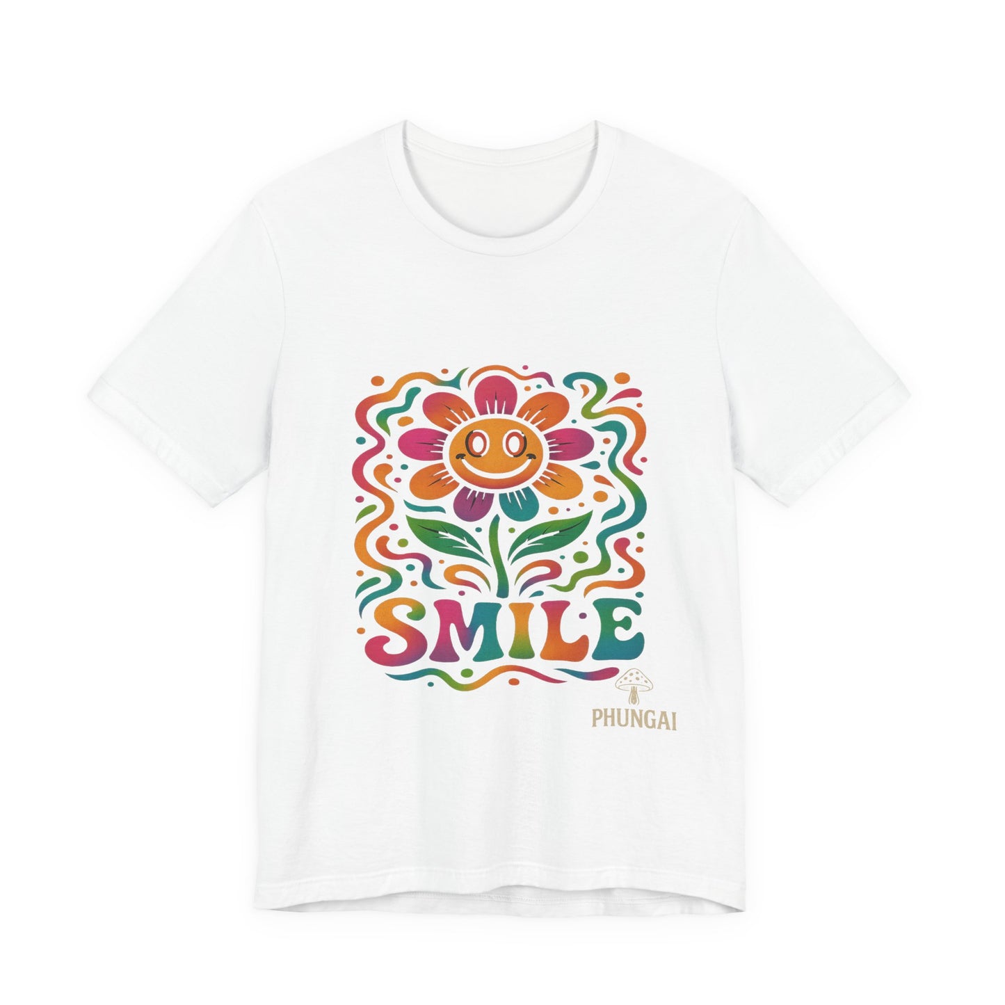 Bright & Cheerful Smile Flower Tee
