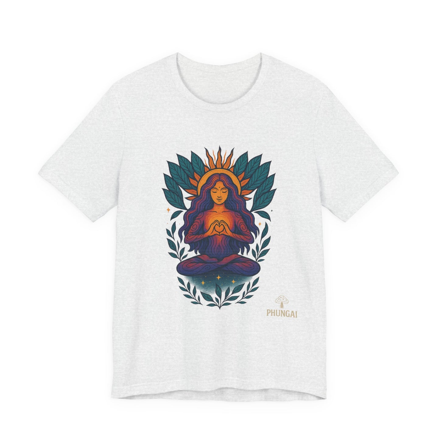 Meditation Goddess Tee | Unisex Spiritual T-Shirt, Yoga Shirt, Mindfulness Top, Gift for Yogis, Boho Style Tee