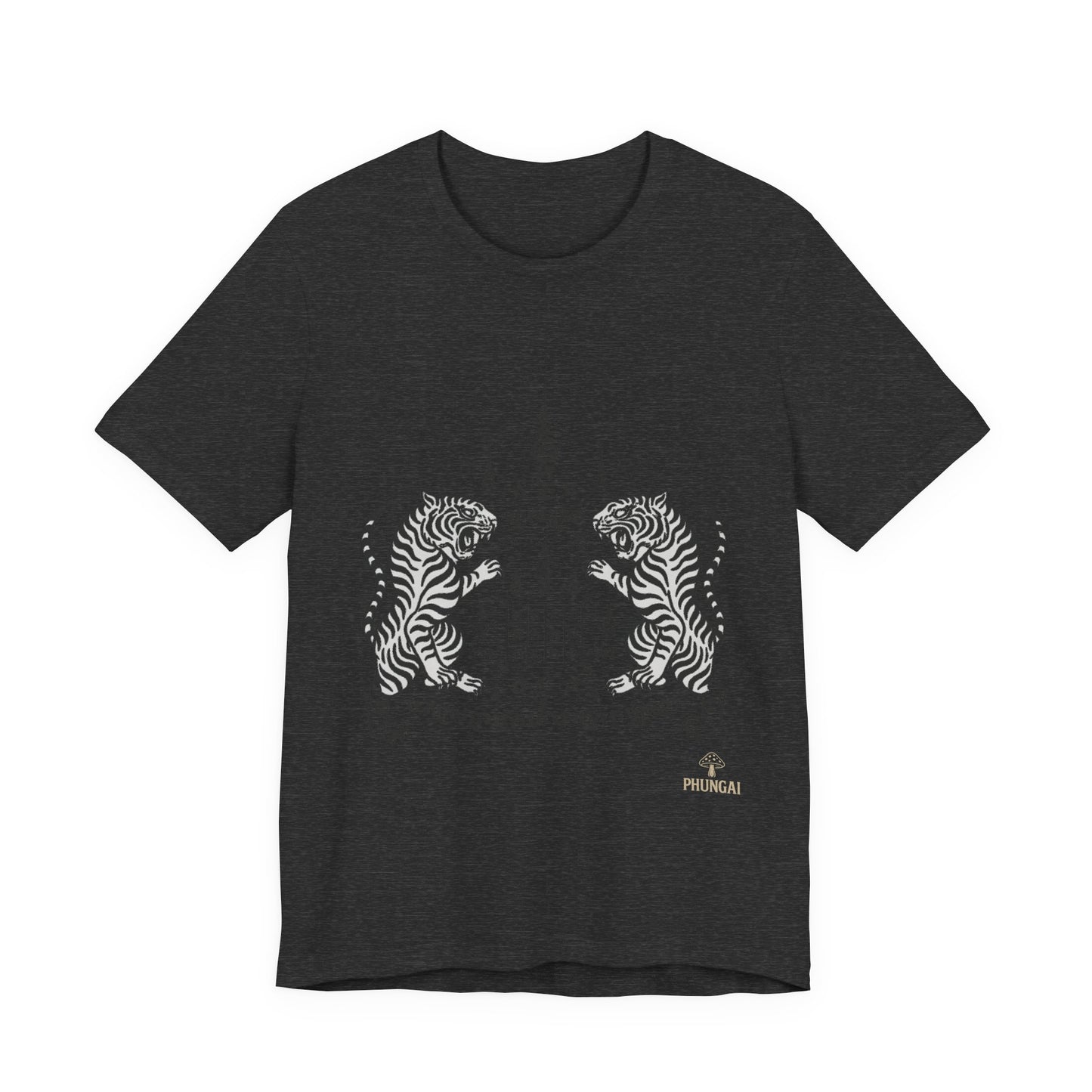 Artistic Tiger Graphic Tee for Animal Lovers, Vintage Style T-Shirt, Casual Wear, Gift for Nature Enthusiasts, Unique Graphic Shirt