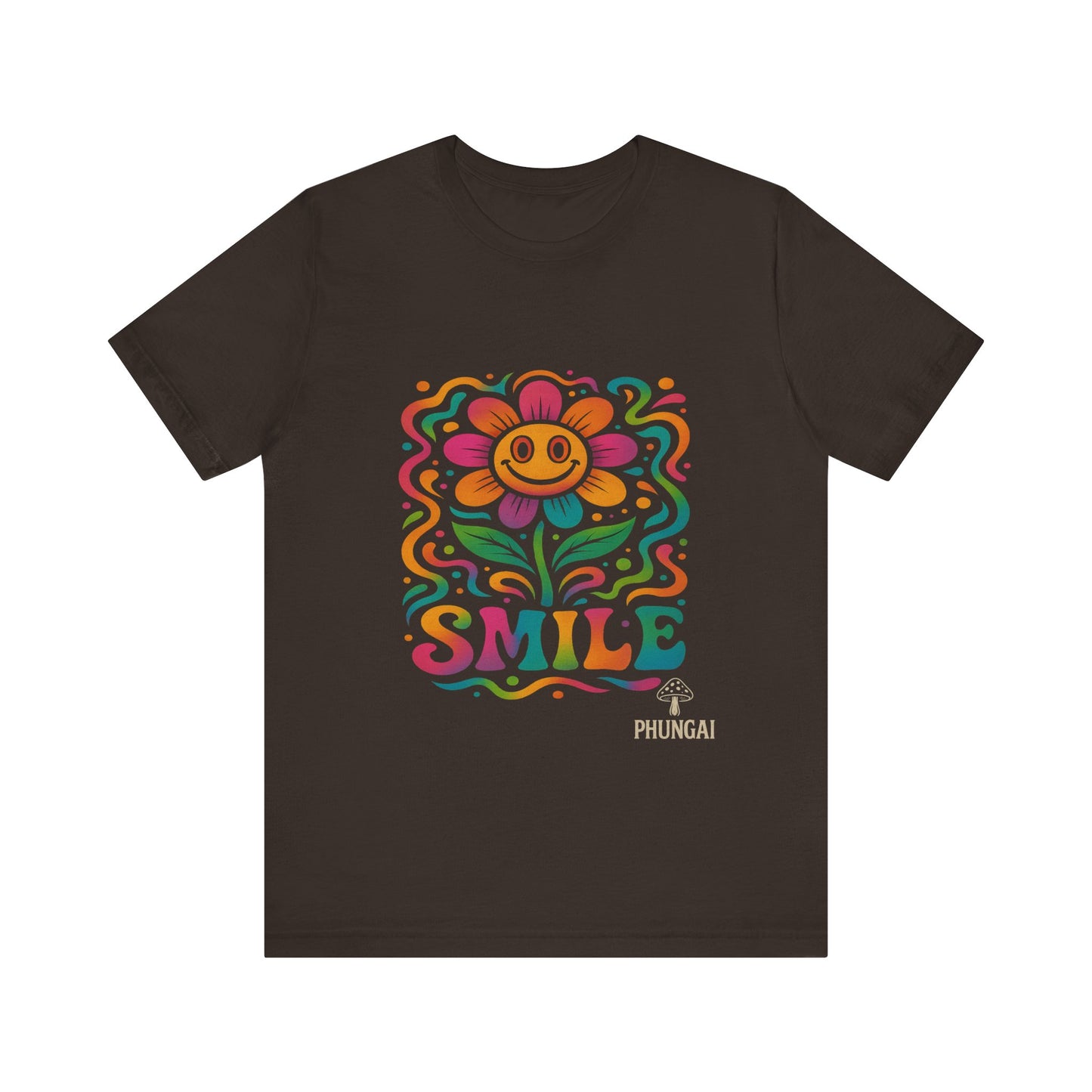 Bright & Cheerful Smile Flower Tee