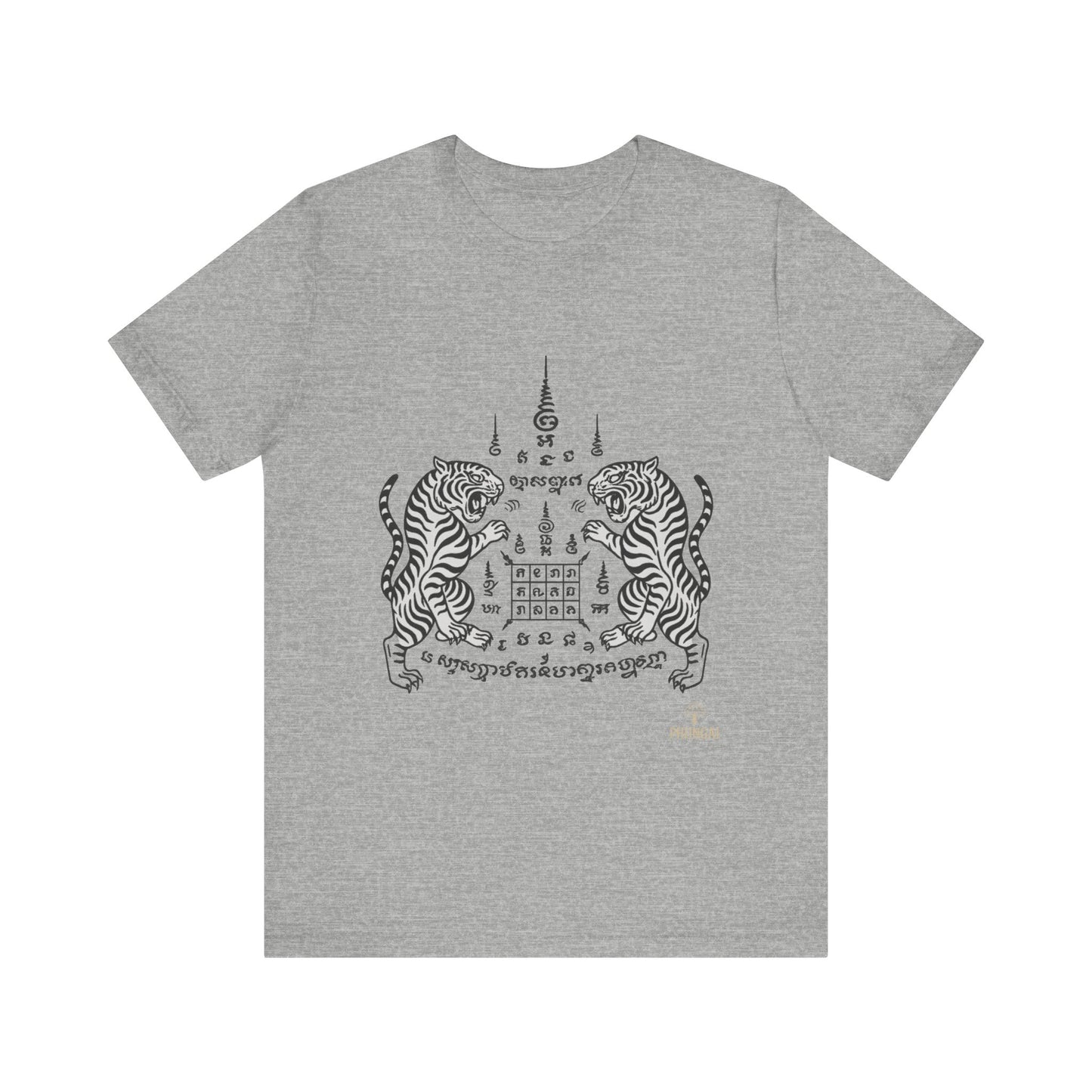 Artistic Tiger Graphic Tee for Animal Lovers, Vintage Style T-Shirt, Casual Wear, Gift for Nature Enthusiasts, Unique Graphic Shirt
