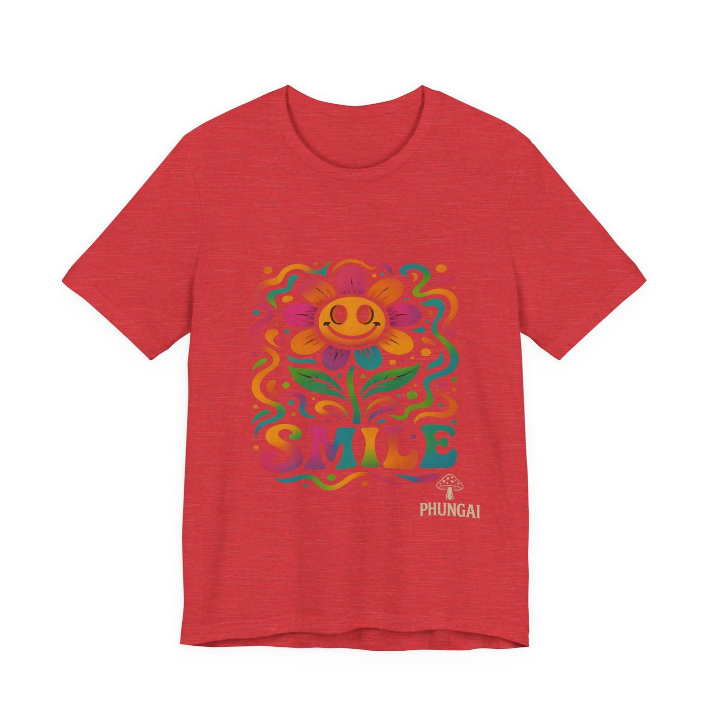 Bright & Cheerful Smile Flower Tee
