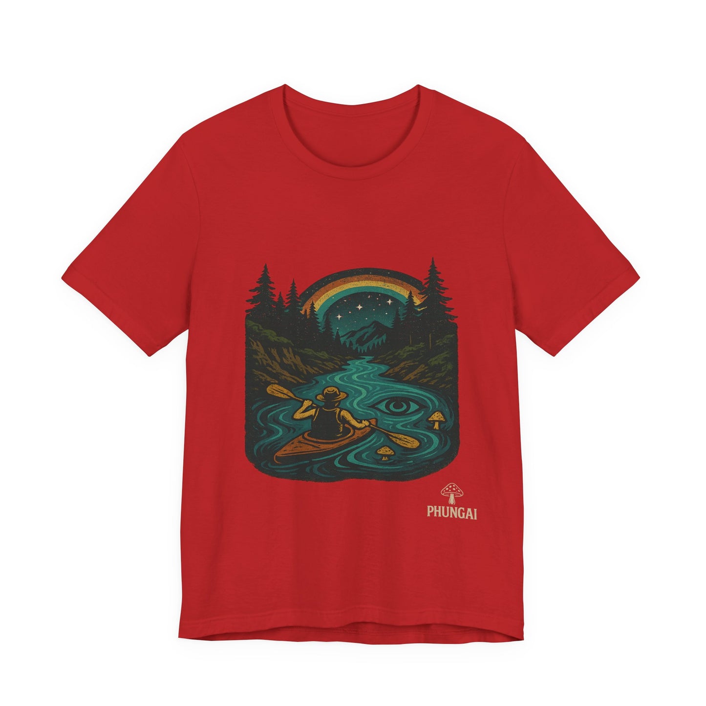 Adventure Awaits Tee, Nature Lover T-Shirt, Kayaking Theme Shirt, Camping Gift Tee, Outdoor Enthusiast Apparel