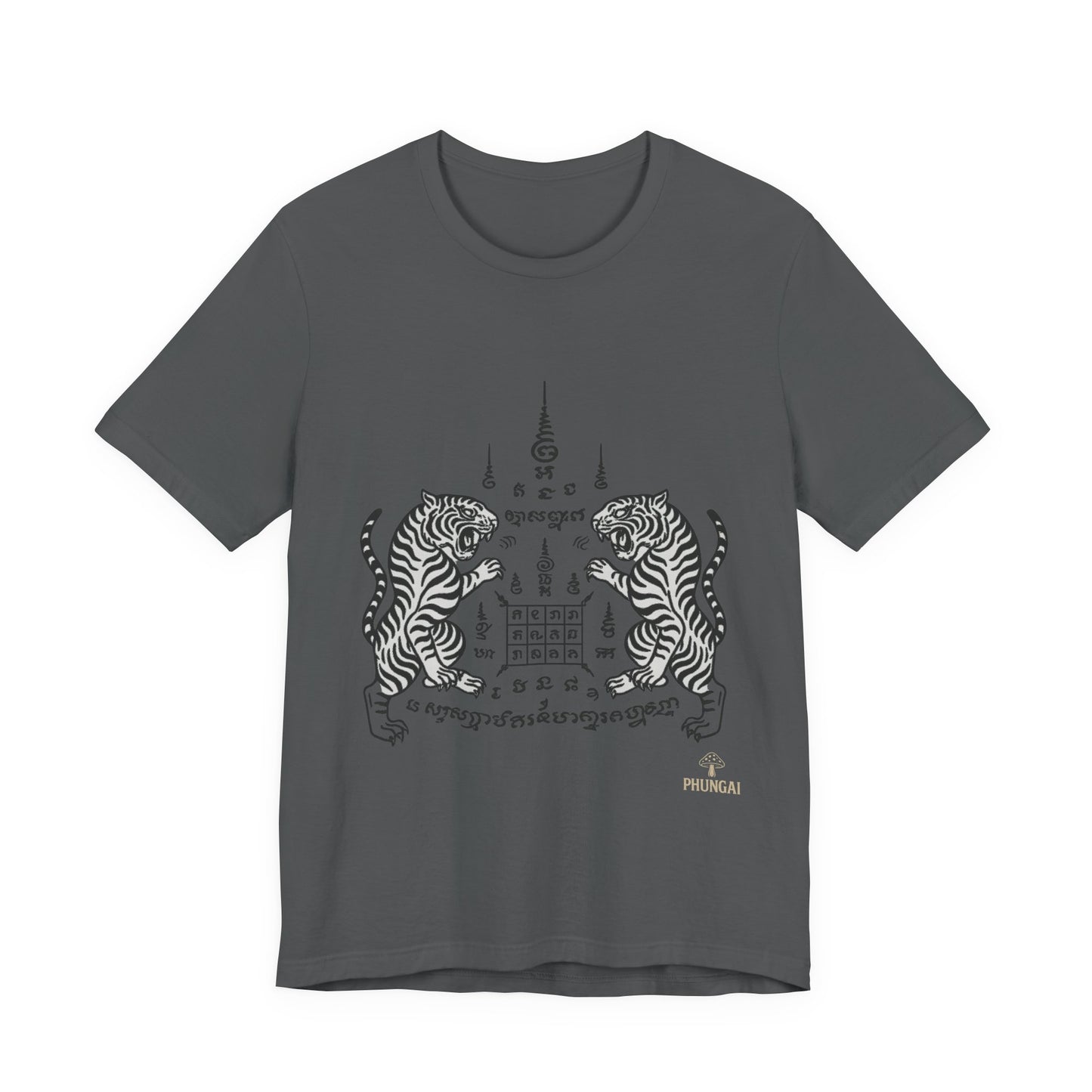Artistic Tiger Graphic Tee for Animal Lovers, Vintage Style T-Shirt, Casual Wear, Gift for Nature Enthusiasts, Unique Graphic Shirt