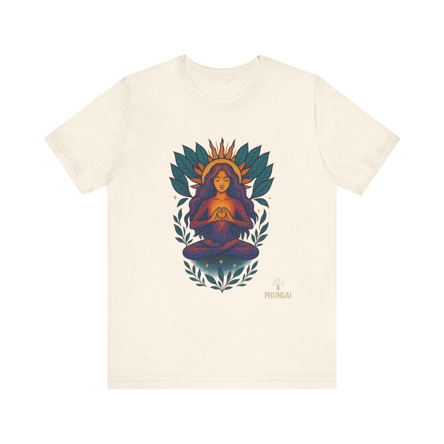 Meditation Goddess Tee | Unisex Spiritual T-Shirt, Yoga Shirt, Mindfulness Top, Gift for Yogis, Boho Style Tee