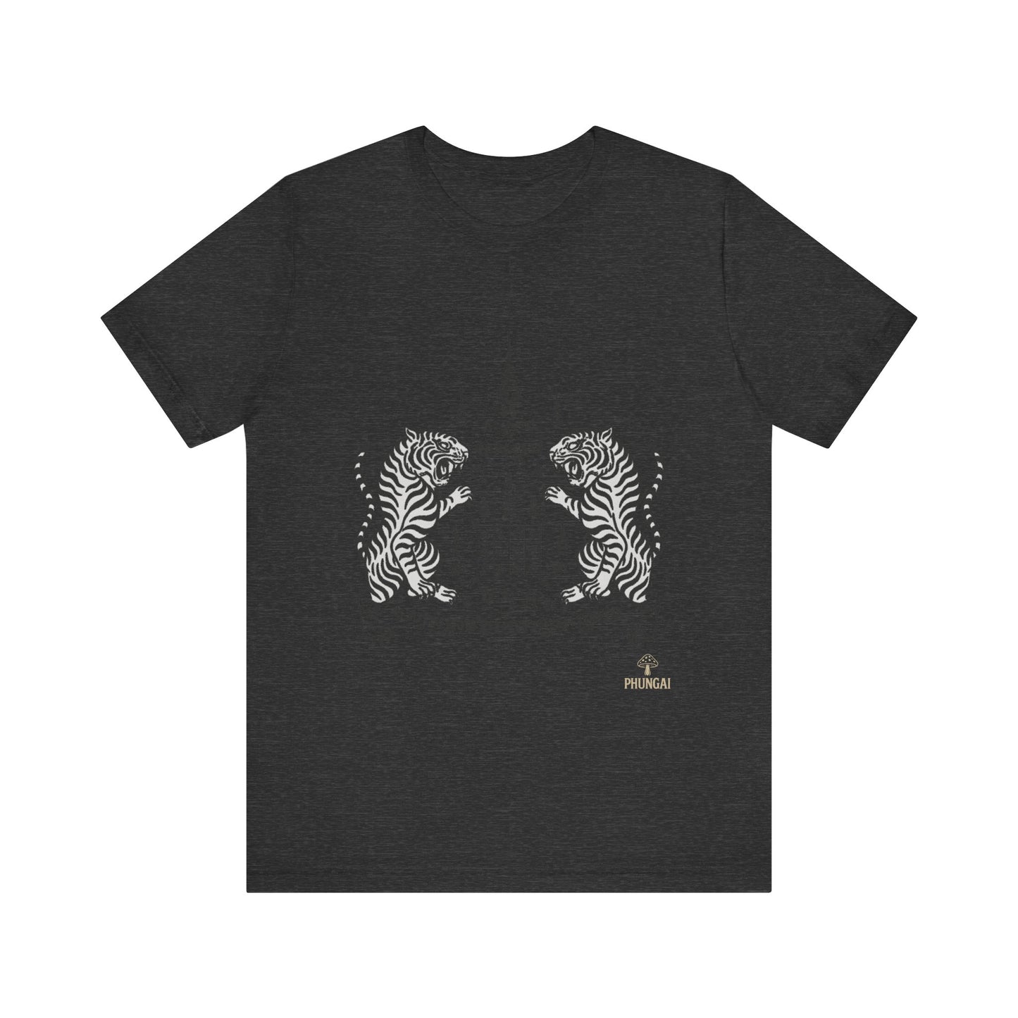 Artistic Tiger Graphic Tee for Animal Lovers, Vintage Style T-Shirt, Casual Wear, Gift for Nature Enthusiasts, Unique Graphic Shirt