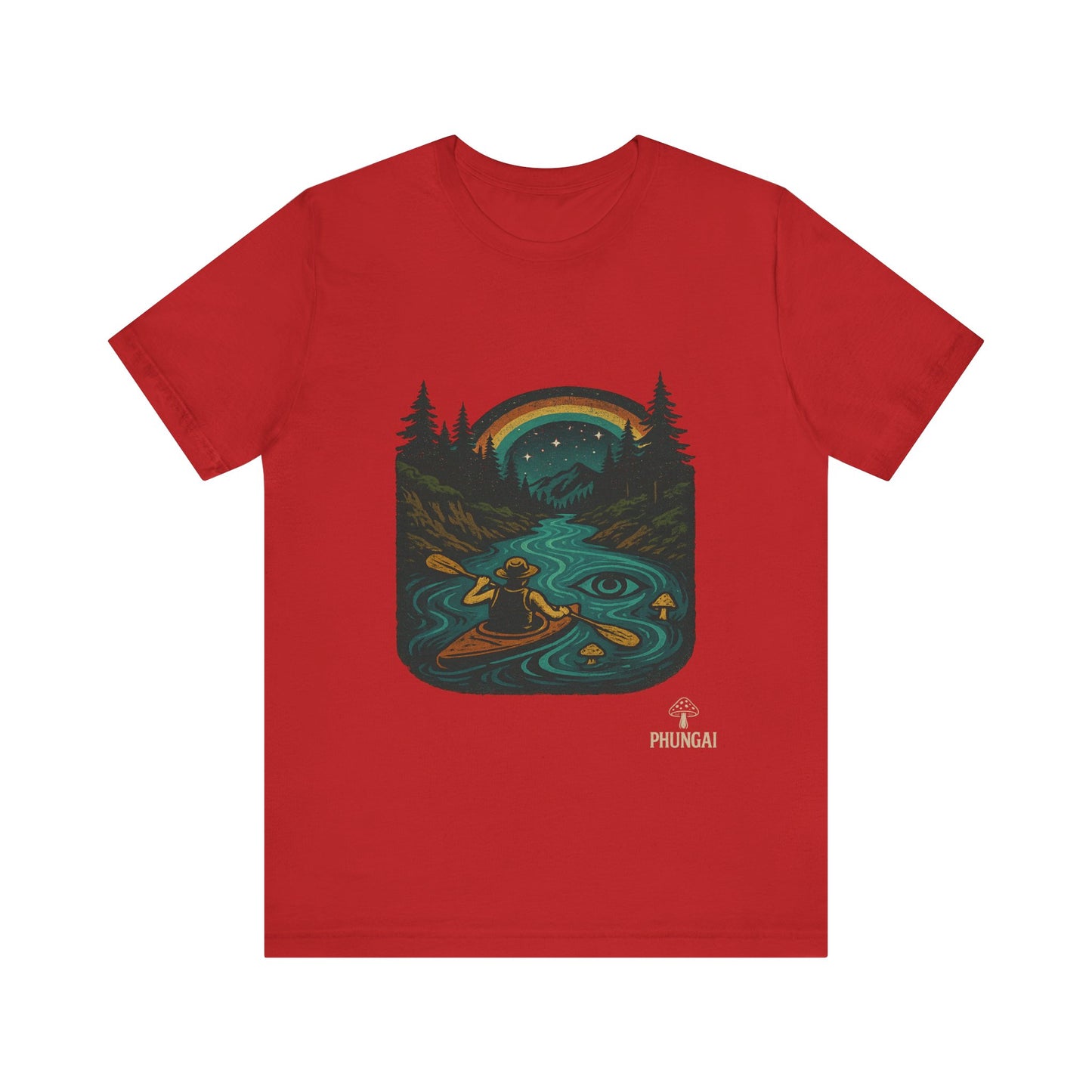 Adventure Awaits Tee, Nature Lover T-Shirt, Kayaking Theme Shirt, Camping Gift Tee, Outdoor Enthusiast Apparel