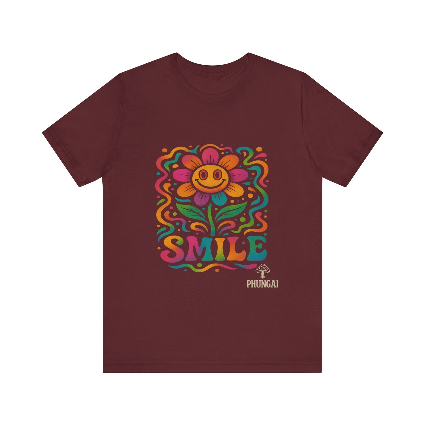Bright & Cheerful Smile Flower Tee